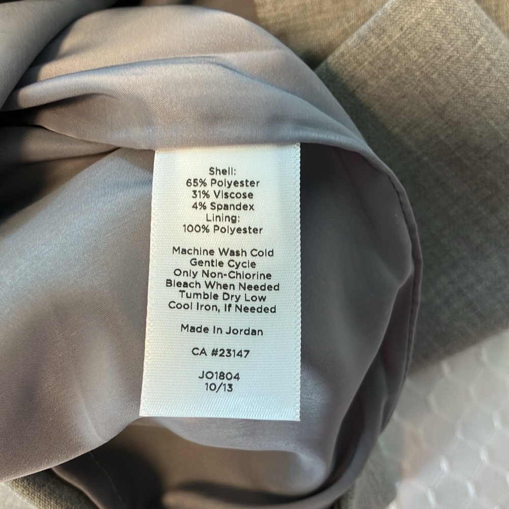Talbots Light Gray Midi Skirt NWT NEW PRICE - Picture 6 of 11